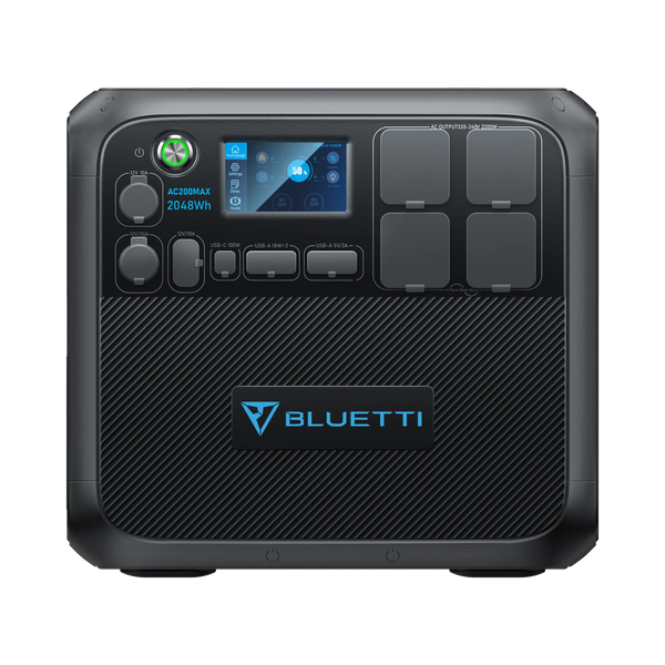 BLUETTI AC200Max Estación de energía solar | 2.200 W 2.048 Wh